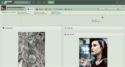 Desktop Screenshot of princessinshadows.deviantart.com