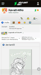 Mobile Screenshot of kawaii-miho.deviantart.com