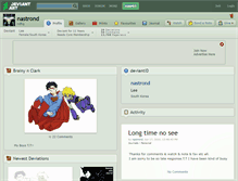 Tablet Screenshot of nastrond.deviantart.com