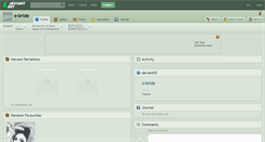 Desktop Screenshot of e-bride.deviantart.com
