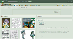 Desktop Screenshot of juggler-irwin.deviantart.com