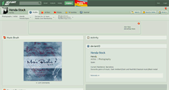 Desktop Screenshot of henda-stock.deviantart.com
