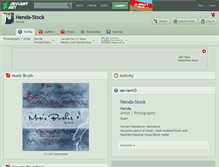 Tablet Screenshot of henda-stock.deviantart.com