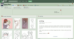 Desktop Screenshot of blaze-hikari.deviantart.com