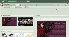 Desktop Screenshot of clone-chan.deviantart.com