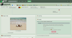 Desktop Screenshot of kabutos-girl.deviantart.com