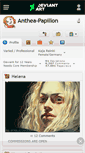 Mobile Screenshot of anthea-papillon.deviantart.com
