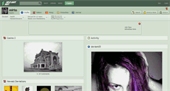 Desktop Screenshot of osiriss.deviantart.com