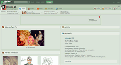 Desktop Screenshot of kimeko-28.deviantart.com