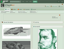 Tablet Screenshot of el-flaco44.deviantart.com