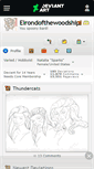 Mobile Screenshot of elrondofthewoodship.deviantart.com