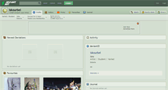 Desktop Screenshot of iskourbel.deviantart.com