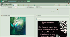 Desktop Screenshot of livingwitheds.deviantart.com