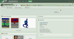 Desktop Screenshot of dragonking1253.deviantart.com