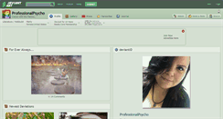 Desktop Screenshot of professionalpsycho.deviantart.com