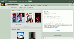 Desktop Screenshot of fire-fist-ace-club.deviantart.com