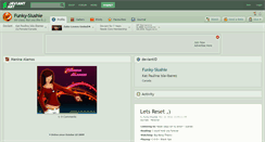 Desktop Screenshot of funky-slushie.deviantart.com