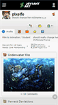 Mobile Screenshot of pixelfe.deviantart.com