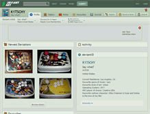 Tablet Screenshot of k1tschy.deviantart.com