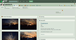 Desktop Screenshot of freakindevils.deviantart.com