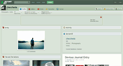 Desktop Screenshot of checchesia.deviantart.com