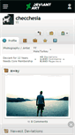Mobile Screenshot of checchesia.deviantart.com