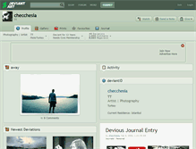 Tablet Screenshot of checchesia.deviantart.com