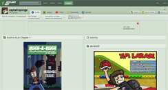 Desktop Screenshot of captainsponge.deviantart.com