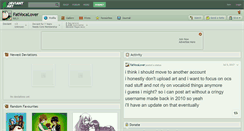Desktop Screenshot of fatvocalover.deviantart.com