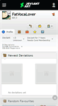 Mobile Screenshot of fatvocalover.deviantart.com