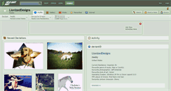 Desktop Screenshot of lionizeddesigns.deviantart.com