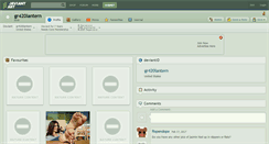 Desktop Screenshot of gr420lantern.deviantart.com