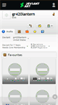Mobile Screenshot of gr420lantern.deviantart.com