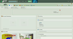 Desktop Screenshot of apfin.deviantart.com