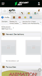 Mobile Screenshot of apfin.deviantart.com