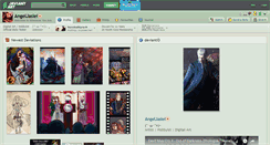 Desktop Screenshot of angeljasiel.deviantart.com