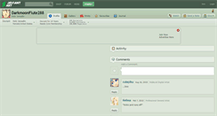 Desktop Screenshot of darkmoonflute288.deviantart.com
