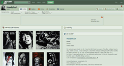 Desktop Screenshot of hoodishart.deviantart.com