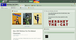 Desktop Screenshot of hershey-cat-club.deviantart.com
