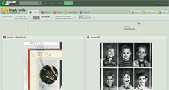Desktop Screenshot of empty-smile.deviantart.com