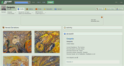 Desktop Screenshot of geopeto.deviantart.com