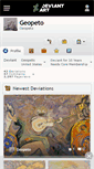 Mobile Screenshot of geopeto.deviantart.com