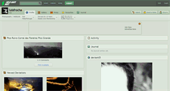 Desktop Screenshot of luisfrocha.deviantart.com