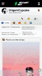 Mobile Screenshot of origamicupcake.deviantart.com