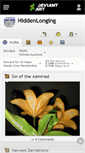 Mobile Screenshot of hiddenlonging.deviantart.com