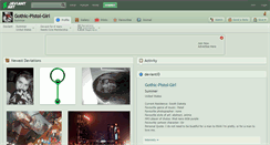 Desktop Screenshot of gothic-pistol-girl.deviantart.com