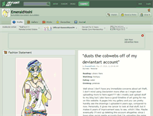 Tablet Screenshot of emeraldyoshi.deviantart.com