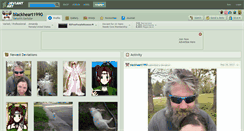 Desktop Screenshot of blackheart1990.deviantart.com