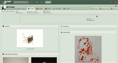 Desktop Screenshot of dewlinaz.deviantart.com