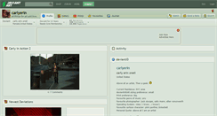 Desktop Screenshot of carlyerin.deviantart.com